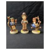 (3) Hummel Figurines