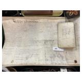 1836 Lancaster County, PA Indenture