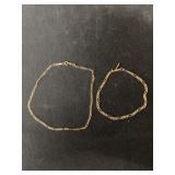 14k Wrist and Ankle Bracelets