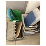 Storage Totes with Lids