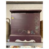 Paint Decorated Softwood Storage Box