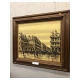 European Oil On Canvas