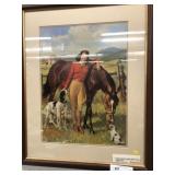 Frederick Brunner Framed Lithograph