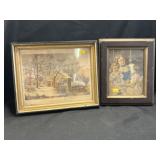 Currier and Ives & Framed Prints
