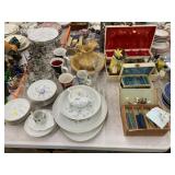 Jewelry Boxes, Chinaware, Tumblers