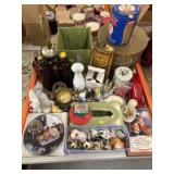 Bottles, Waste Cans, Figurines