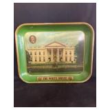FDR Souvenir White House Tray
