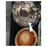 (4) Pieces of Carnival Glass