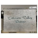 Lebanon Valley Dairies Milk Box