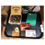 Unsorted Rifle Cases with Reloading Dies