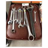 Combination and 18" Adjustable Wrenches