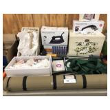 Iron and Fabric Steamer, Jewelry Box, Dolls