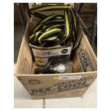 Garden Hose with Sprinkler Head, Work Light