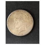 1927 Peace Silver Dollar