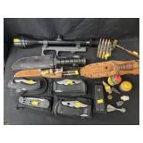 Bushnell Rifle Scope, Hunting Knives, Surplus Ammo