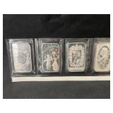 (4) 1 Oz. Sterling Silver Ingots