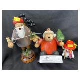 German Smokers with Ornament