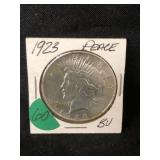 1923 Peace Silver Dollar