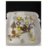 Costume Jewelry Pins