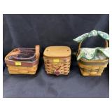(5) Miniature Longaberger Baskets