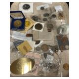 Foreign and Unsorted U.S. Coins