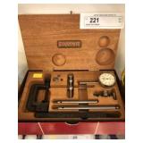 Starrett Dial Indicator with Wooden Case