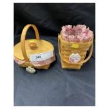 (2) Longaberger Baskets