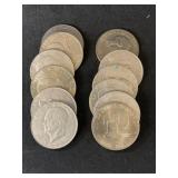 (12) Eisenhower $1 Coins