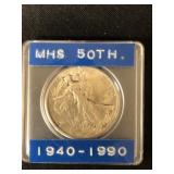 1940 Walking Liberty Half Dollar