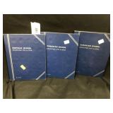 (3) Incomplete Nickel Albums