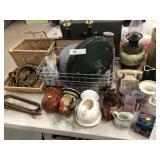 Table and Fluid Lights, Planters, Bugle