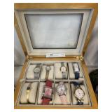 (8) Wristwatches with Watch Case
