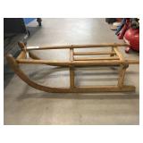 Primitive Wood Sled