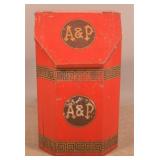 General Store Wood A&P Coffee Bin.