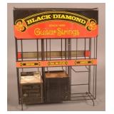 Vintage Black Diamond Guitar String Display.
