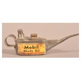 Uncommon Mobil Vacuum Handy Oil Tin.