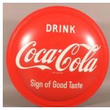 1959 "Drink Coca-Cola Sign of Good Taste" Sign.