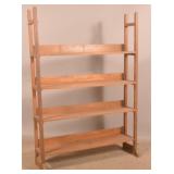 Oak National Biscuit Display Rack.