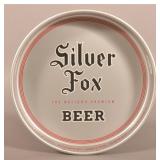 Silver Fox Brewery Vintage Beer Tray.