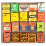 Group of Vintage Safety Fuse Tins.