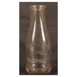 C.M. Cooley 1-Quart Mt Joy, PA Milk Bottle.