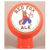 Red Fox Ale Beer Tap Knob.