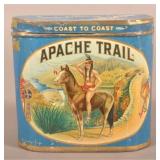 Great Apache Trail Cigar Tin.