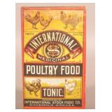 Large 50c International Poultry Food Unopened Box.