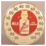 Reading, PA Dairy Advertising Thermometer.
