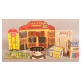 Saxony Leather Wallets Tri-Fold Display & Others.