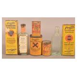 Group of Pratts Veterinary Bottles & Packages.