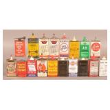 Group of Handy Oilers Incl. Texaco Vinyl Car Top.