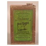 Carpenter Nutriotone Veterinary Fly Spray Can.