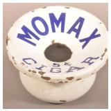 Rare Momax Cigar Porcelain Advertising Spittoon.
